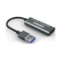 4k Usb 3.0 Video Capture Görüntü Yakalama Adaptörü Usb 4k 1080p Akış Öğretim Video Konferans Ve