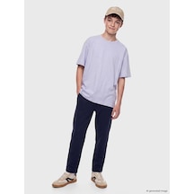 LC Waikiki Lcw Kids Lacivert Erkek Çocuk Pike Eşofman Altı Dark Navy