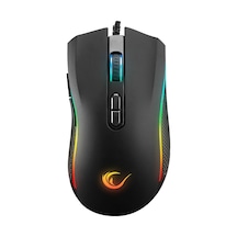 Rampage Smx-r44 V2 12800dpı 1000hz Rgb Kablolu Siyah Gaming Mouse