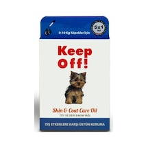 Keep Off Küçük Irk Köpekler için 0 - 10 KG Dış Parazit Damlası 5 x 1 ML