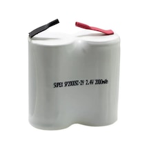 Supex Sp2000sc-2y 2.4v 2000mah Ni-cd Yanyana Şarjlı Süpürge Pili