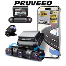 Pruveeo D90-4ch Fhd Wi-fi Gps + 128gb Sd Kart