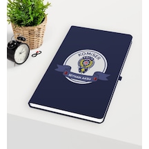 Kişiye Özel Komiser Temalı Lacivert Defter - 1 Lacivert