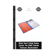 Özel Seri Çizgi Saha Çizim Tk-20b Taktik Tahtası Basketbol