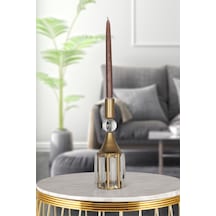 Balca Kristal Taşlı Mumluk Eskitme