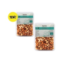 Kavrulmuş Lüks Karışık Kuruyemiş 300 G X 2 Adet - Badem Kaju Antep Fıstıklı Taze Çerez