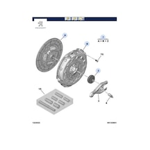 Debriyaj Baski Plaka Boxer Iv/euro6 Dw10fu