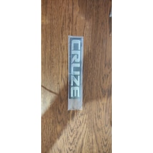 Chevrolet Cruze Bagaj Yazısı Tekli 11.5 Cm Uzunluk 1.7 Cm Yükseklik Oem A Kalite Şablon Ve Bantlı
