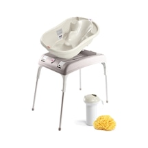Okbaby Onda Bebek Banyo Seti 4 Parça Kırık Beyaz