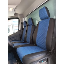 Ford Transit Tek Kabin Araca Özel Deri Oto Koltuk Kılıfı 158216