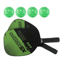 Pickleball Paddles 2'li Comfort Grip Pickleball Raket Seti 2 Oyunculu Yetişkin