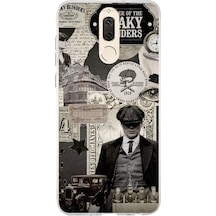 Huawei Mate 10 Lite Uyumlu Peaky Blinders Baskılı Silikon Kılıf Renkli