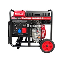 Omega Omgbd 10000 E3 Marşlı 10 Kva Trifaze Dizel  Jeneratör