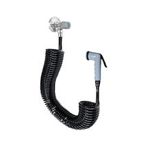 Plasyay Spiral Hasta Engelli Yaşlı Yıkama İnce Yeni Siyah 5 Metre