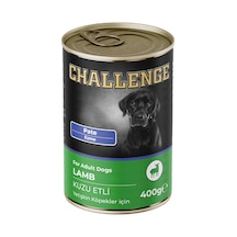 Challenge Pate Kuzu Etli Yetişkin Köpek Konservesi 400 G