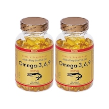 Mnk Omega 3-6-9 Balık Yağı 1000 Mg 2X100 Softgel 08-