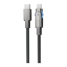 Ven-dens Vd-dc03cl Premium Usb-c Lightning Hızlı Şarj Kablosu 27w - Siyah