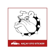 Bulldog Sticker Köpek Sticker Köpek Oto Sticker Araba Sticker