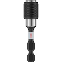 Professional Accessories 2608522320 Hızlı Kilit Uç Tutucu Darbe Kontrolü, 1/4 İnç Altıgen Şaft, Maymuncuk Ve Tıklama