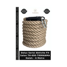 Delux Serisi Aktivite Fit Salon Th-600-tırmanma Halatı - 6 Metre