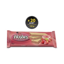 Eti Hoşbeş Çilek Kremalı Gofret 20 x 142 G
