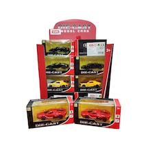 Ctoy Oyuncak Çek Bırak Kapıları Açılabilir Yarış Arabası 1:60 Ctoy-mb302-1d