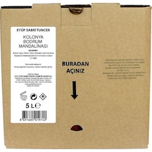Eyüp Sabri Tuncer 68 Derece Bodrum Mandalinası Kolonyası Bag in Box 5 L