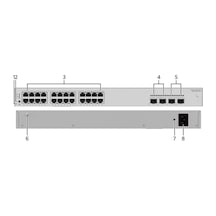 S220s-24lp4jx 24 Port 2.5g Yönetilebilir Gigabit Switch