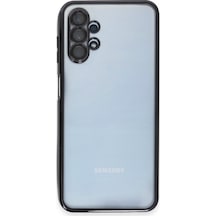Samsung Galaxy  Uyumlu,  A13 4g Kılıf Razer Lensli Silikon - Siyah