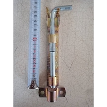 15 Cm Yaylı Sürgü asma Kilit Takmalı Ve 6 Adet Vida