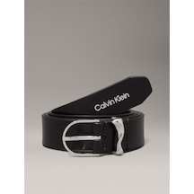 Calvin Klein Ck Must Organic Loop Belt 25mm Erkek Siyah Kemer K60k613234-4870 Siyah