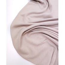Bej Renk Pamuklu Yumuşak Dökümlü İki İp Penye Kumaş Eşofmanlık & Sweatshirtlük 180x180cm-12673