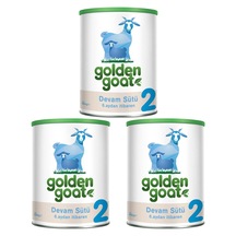 Golden Goat 2 Keçi Sütü Bazlı Devam Sütü 400 gr 3 ADET
