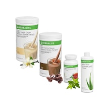 Herbalife Shake Vanilya 1 Çikolata 1 - Çay Klasik 100 Gr - Aloe Vera
