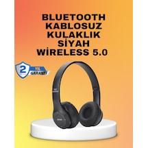 Mikrofonlu Kablosuz Kulaklık Uzun Pil Ömrü Ve Stereo Ses Performansı