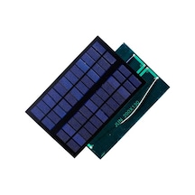 Güneş Paneli 20cmx13cm 12 Volt 500 mAh + ve - Uç Kablolu Solar