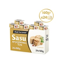 Sasu Klasik Bütün Dilimli Ton Balık 24 x 160 G