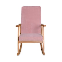 Asedia Trend Naturel Pembe Sallanan Sandalye