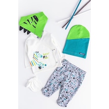 Babymod Figürlü 5 Parça Erkek Bebek Hastane Çıkışı Bebek Seti (542091223) Yeşil-0-3 Ay Çok Renkli Babymod Figürlü 5 Parça Erkek Bebek Hastane Çıkışı Bebek Seti (542091223) Yeşil-0-3 Ay Çok Renkli