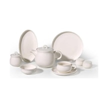 Korkmaz 30 Parça Aşiyan Collection Kahvaltı Takımı A8706 Beyaz