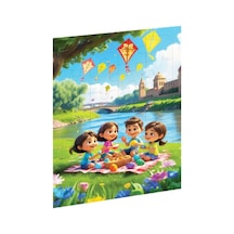 Piknik Günü Ahşap Puzzle