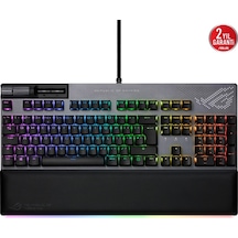Asus ROG Strix Flare II Animate Aura Sync RGB NX Red Switch Kablolu Mekanik Oyuncu Klavyesi