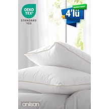 4'lü Nano Jel Yastık, 50x70cm - Otel Yastığı - Uyku Için En Iyi Yastık Seçeneği