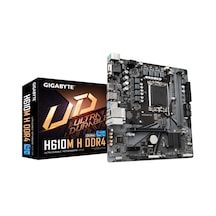 Gıgabyte H610M H Intel H610 3200 MHz DDR5 Soket 1700 mATX Anakart