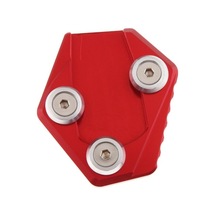 Electric Suntek Honda Grom125 Msx125 2014-2018 Kırmızı Kickstand, Uzun Ömürlü Metal Yapı, Kolay Montaj