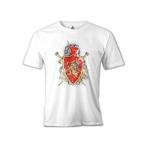 Dragon Shield Beyaz Erkek Tshirt