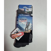 Gabriel Najdorf Termal Trekking Extreme Çorap Siyah-Gri