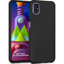 Samsung Uyumlu Galaxy M51 Arka Kapak Silikon Kılıf