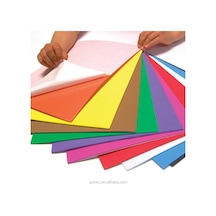Yapışkanlı Eva 10 Renk 50x70 Boyutunda 10'lu