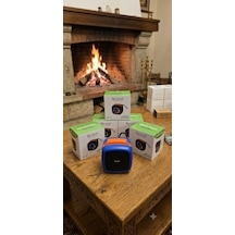 Bluetooth Hoparlör, Rgb Led Işıklı, Telefon Standlı, Usb Flash Bellek Ve Aux Destekli, Taşınabilir Speaker A Kalite 4 Ayrı Renk Seçenekli Şarjlı Bluetooth Speaker Haki